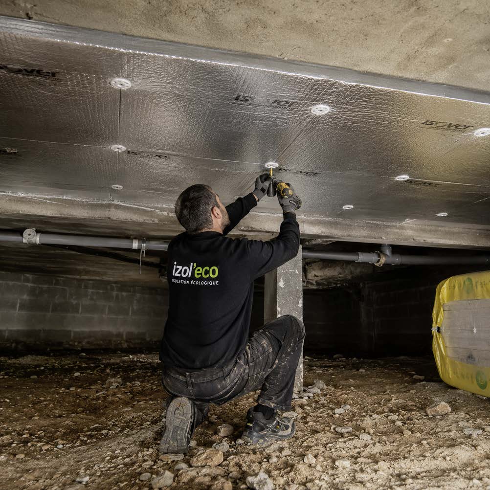 Isolation du vide sanitaire et sous-sol
